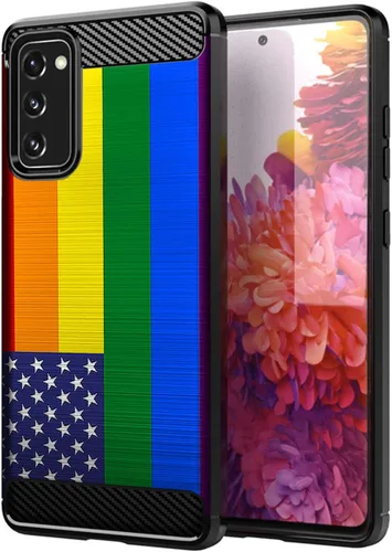 Vista 13 de CasesOnDeck - Carcasa compatible con Samsung Galaxy S20 FE (2020) / S20 FE 5G), color negro
