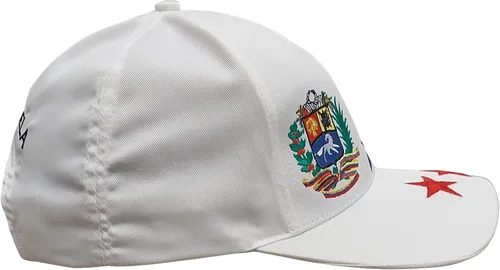 Vista 3 de Gorra de Venezuela 7 Estrellas Ajustable Unicolor Venezolano 7-Estrellas Gorra