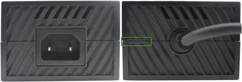 Vista 7 de OSTENT Cable de alimentación del cargador del adaptador de CA de los E.E.U.U. para la consola Xbox One