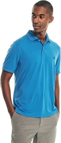 Vista 162 de Nautica playera polo clásica de mangas cortas, color sólido, para hombre