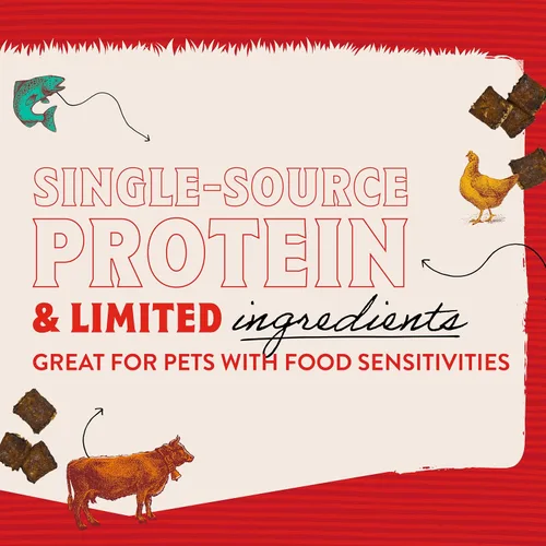 Vista 7 de Stella & Chewy's Golosinas de Carne Seca Premium de Res para Perros - Bocados de 95% Carne Real para Estómagos Sensibles - Golosinas Naturales
