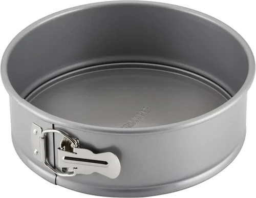 Vista 11 de Farberware Molde desmontable redondo antiadherente para hornear de 9 pulgadas, gris