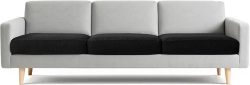Vista 47 de CHUN YI - Funda elástica para cojín de sofá mediano, funda de asiento de sofá para mascotas, adecuada para sillón y sofá biplaza con tela lavable