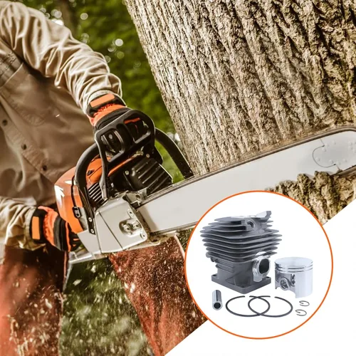 Vista 6 de Kit de pistón de cilindro de 2.047 in para motosierra Stihl Ms461 1128 020 1250, 11280201250