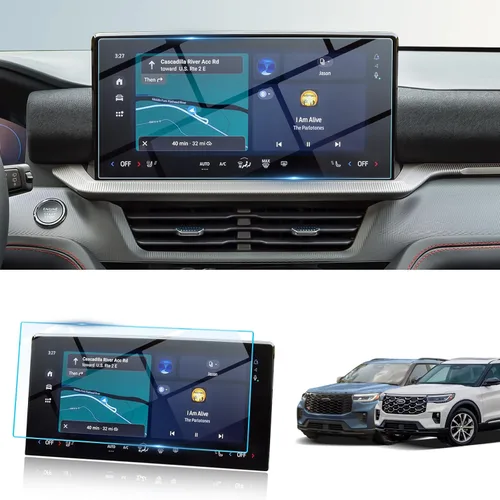 Vista 32 de BIBIBO [2 piezas] Protector de pantalla de 8 pulgadas para Mustang EcoBoost 2023 para Ford Mustang EcoBoost Premium GT Mach 1 SYNC 3 Pantalla