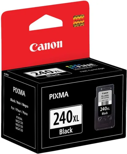 Vista 2 de Canon Paquete de 3 cartuchos de tinta negra PG-240XL - 0.4 fl oz