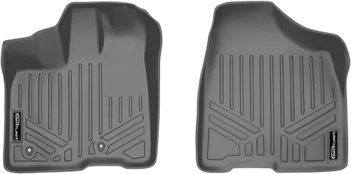 Vista 34 de MAXLINER - Juego de tapetes de piso de ajuste personalizado de 3 filas para Toyota Sienna 2011-2012