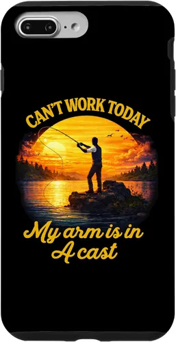 Vista 12 de Can't Work Today My Arm is in A Cast Fly Fishing Funny Humor Case for iPhone 17