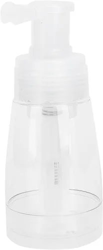 Vista 9 de Botella de spray de polvo para el cabello, botella de spray recargable vacía transparente, herramienta de peinado para el cabello, contenedores