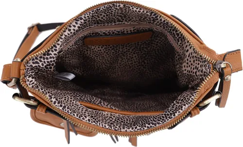 Vista 6 de JESSIE & JAMES Robin - Bolso cruzado oculto multibolsillo con cerradura y llave
