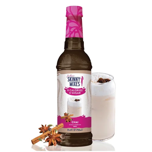 Vista 16 de Jordan's Skinny Syrups Butter Toffee, jarabe aromatizante sin azúcar, botella de 25.4 onzas líquidas (paquete de 2).