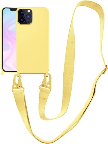 Vista 125 de Funda compatible con iPhone 8 Plus, iPhone 7 Plus/6 Plus/6S Plus con cordón, funda cruzada para iPhone con correa ajustable de silicona para iPhone