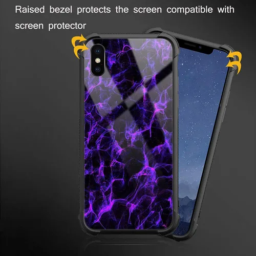 Vista 119 de Funda compatible con iPhone XR, diseño de elefantes africanos para niñas, diseño de patrón a prueba de golpes, antiarañazos, carcasa trasera