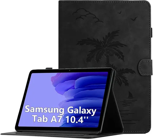 Vista 8 de Funda para Samsung Galaxy Tab S5e de 10.5 pulgadas 2019 modelo (SM-T720/T725/T727) - Funda protectora de piel sintética con bolsillo y función atril