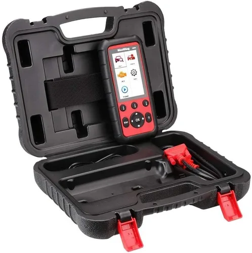 Vista 4 de Escáner automotriz OBD2 profesional Autel MaxiDiag actualizado MD808 (MD808 Pro) (Combinación de MaxiCheck Pro y MD802), herramienta escáner
