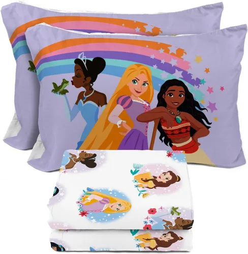 Vista 23 de Juego de sábanas para niños Sunny Side Up incluye sábanas y funda de almohada - 100% ropa de cama de microfibra y decoración para la habitación Azul