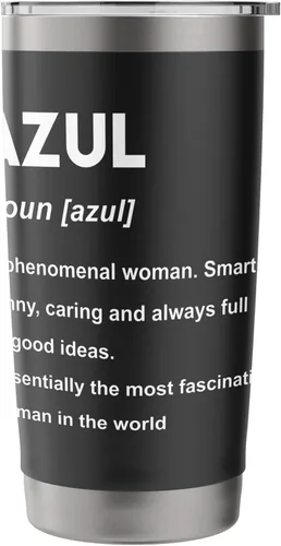 Vista 3 de Azul Name Stainless Steel Insulated Tumbler Black