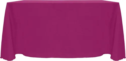 Vista 22 de Ultimate Textile - Paquete de 2 manteles rectangulares reversibles de satén Shantung - Majestic - Mantel rectangular de 108 x 156 pulgadas