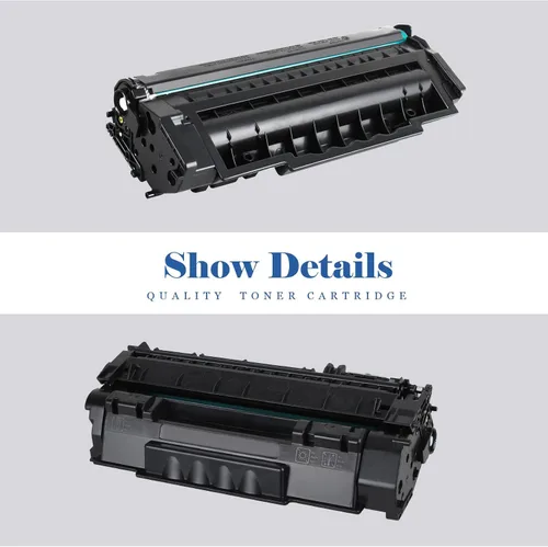 Vista 4 de Cartucho de tóner negro 49A, paquete de 2 piezas de repuesto para HP 49A Q5949A Q7553A 53A para HP LaserJet 1320 Cartucho de tóner para P2015 1320tn