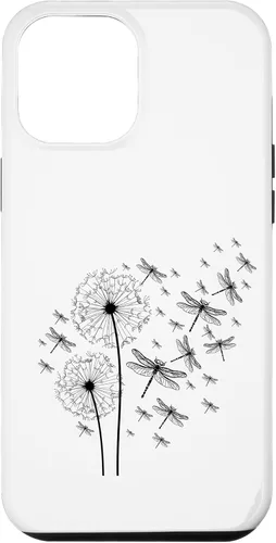 Vista 26 de Funda para iPhone 12/12 Pro Wildlife Animal Insect Dandelion Dragonfly