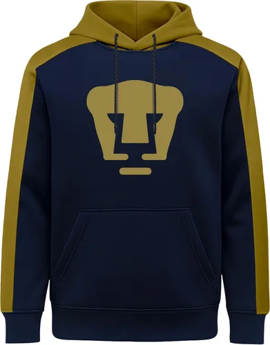 Vista 3 de Icon Sports Officially Licensed Pumas UNAM Pullover Hoodie - Unisex Adult
