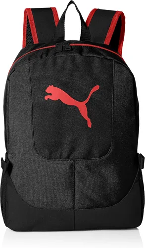 Vista 6 de Puma - Mochila y lonchera para niños Combo de mochila para almuerzo NegroRojo