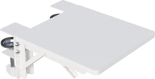 Vista 12 de BONTEC Ergonomic Desk Extender Tray, 9.5"x9.1" Wrist Rest Shelf Negro