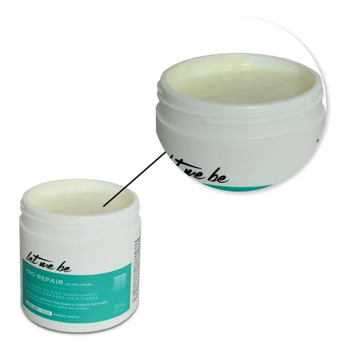 Vista 5 de Let Me Be Proteína suavizante 1L/33.8fl.oz + mascarilla de reparación profunda 16.9 fl oz/16.90fl.oz Cuidado del cabello Duo - Tratamiento de fuerza