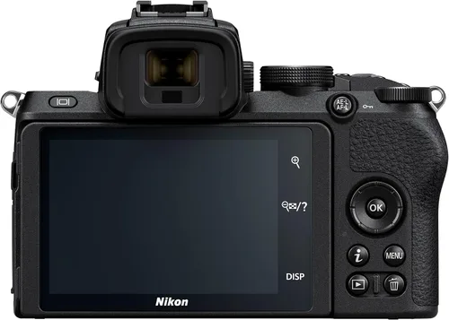 Vista 3 de Nikon Cuerpo de cámara sin espejo con formato Z 50 DX con lente NIKKOR Z DX 0.630-1.969 in f/3.5-6.3 y Z DX 1.969-9.843 in f/4.5-6.3 VR Lens