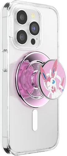 Vista 12 de PopSockets - Agarradera adhesiva para teléfono, soporte esmaltado Bulbasaur Bulbasaur Siesta