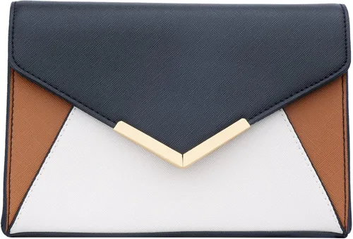 Vista 2 de KKXIU Elegante bolso de mano de cuero sintético para mujer bolso de mano para fiesta boda baile de graduación