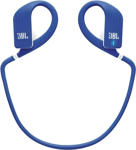 Vista 4 de JBL Endurance JUMP - Auriculares deportivos intrauditivos - Azul Hasta 8 horas de reproducción inalámbrica con batería Speed Charge, PowerHook