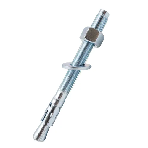 Vista 9 de Anclaje de cuña de 1/2" x 2-3/4", solo para cemento y hormigón, tornillos de acero al carbono galvanizados y pernos de retraso (10 unidades)