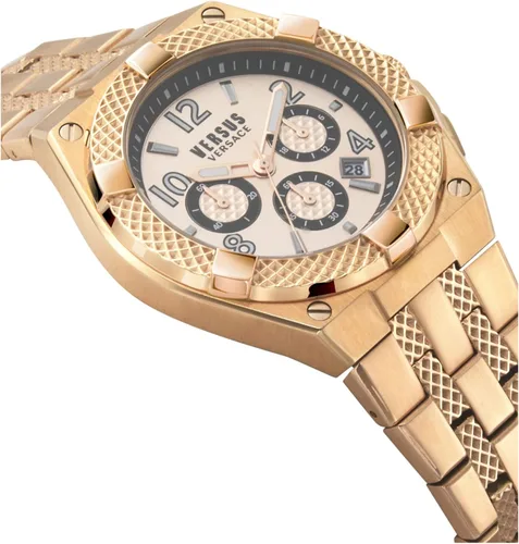 Vista 3 de Versus Versace Reloj de pulsera Esteve de oro rosa de 1.811in para hombre VSPEW1521, Oro, Esteve