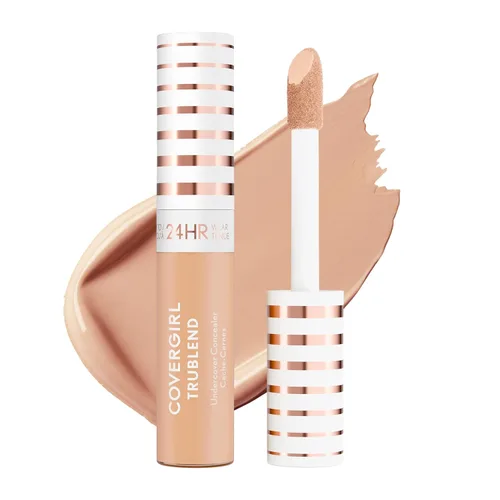 Vista 13 de COVERGIRL TruBlend Undercover Corrector, Edificable, Cobertura Completa, 24 Horas de Duración, Acabado Mate - L150 Porcelana