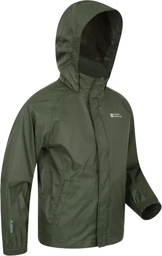 Vista 2 de Mountain Warehouse Chaqueta Pakka impermeable para niños - Capucha ajustable