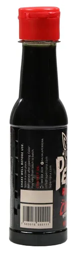 Vista 3 de La Perrona Negra Seafood Hot Sauce Botella de 5 onzas Black Marisco Salsa Picante Extra picante Hecho a mano