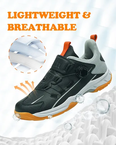 Vista 5 de kcross Zapatos anchos de pickleball para mujer, zapatos de pickleball de encaje rápido para hombre, zapatos de corte para pickleball para mujer