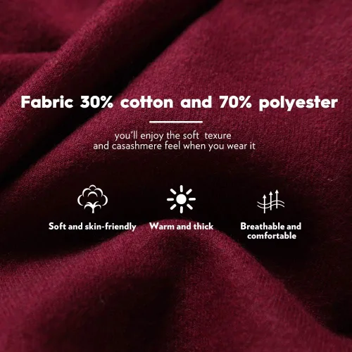 Vista 2 de maamgic Chales de pashmina para mujer, grandes, suaves, con sensación de cachemira, bufanda ligera