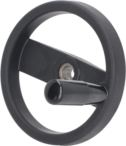 Vista 7 de Rueda de mano, UltimateHandwheel, diámetro redondo rueda de mano con mango giratorio para sierra de mesa, fresado, torno, prensa de taladro