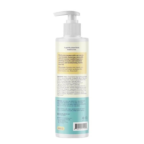 Vista 7 de Hello Bello Champú para bebés y gel de baño, suave aroma a vainilla de coco, 10 onzas