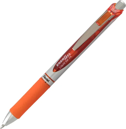 Vista 29 de Pentel EnerGel RTX - Bolígrafo de gel líquido retráctil, línea mediana, punta de metal, tinta de colores surtidos, paquete de 4 unidades (BL77BP4M)