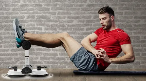 Vista 6 de Spike Ejercicio de abdominales con doble ventosa para ejercicios abdominales, entrenamiento muscular de piernas, músculos del brazo, ejercicio