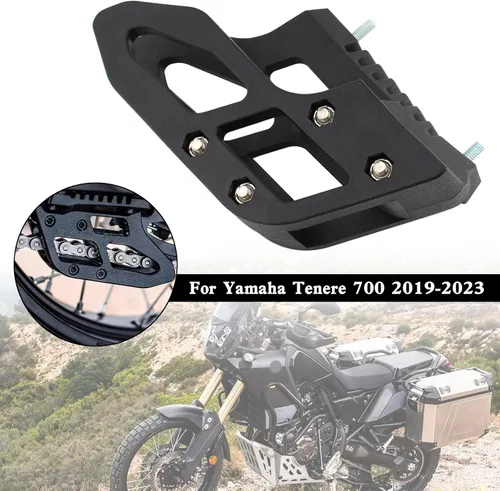 Vista 3 de Polea guía de cadena Estabilizador protector de cadena apto para Yamaha Tenere 700 XTZ 2019+