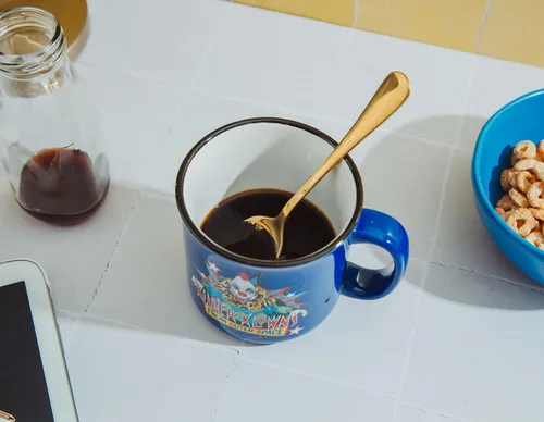 Vista 4 de Silver Buffalo Killer Klowns From Outer Space Jojo - Taza de café grande para té, expreso, cacao, capacidad para 20 onzas
