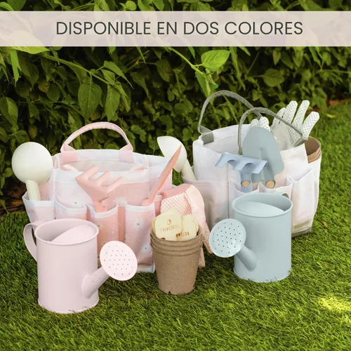 Vista 5 de ZICOTO El mejor juego de jardinería para niños: el juego de jardinería perfecto para niños pequeños con herramientas duraderas y seguras para una