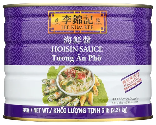 Vista 10 de Lee Kum Kee Salsa Hoisin (5 libras - 6 unidades), dulce y salada, ideal para adobos, salsa barbacoa, salsas, salteado, pizza, pato de Pekín y fideos