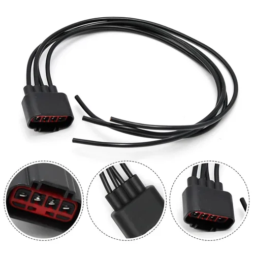 Vista 4 de EATAKWARD Kit de resistencias de motor de ventilador HVAC BL3Z-19E624-A Módulo de control del ventilador de CA con conector WPT688 Reemplazo