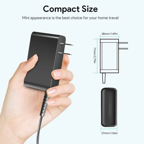 Vista 7 de TAIFU Cargador apto para Theragun Mini, Prime, G4-Mini-PKG-US, G4-Prime-PKG-US Pistola de masaje de repuesto