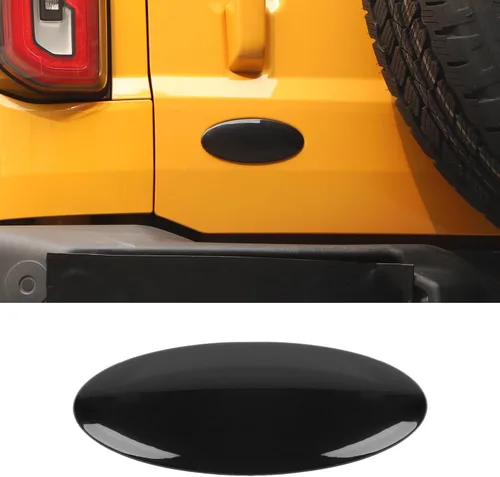 Vista 8 de Hoolcar Emblema Superpuesto de Compuerta Trasera Emblema de Puerta Trasera Cubierta de Insignia Moldura Accesorios Exteriores Compatibles con Ford